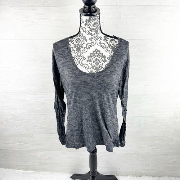 Lululemon Meant To Move Long Sleeve Heathered Top - Picture 1 of 12